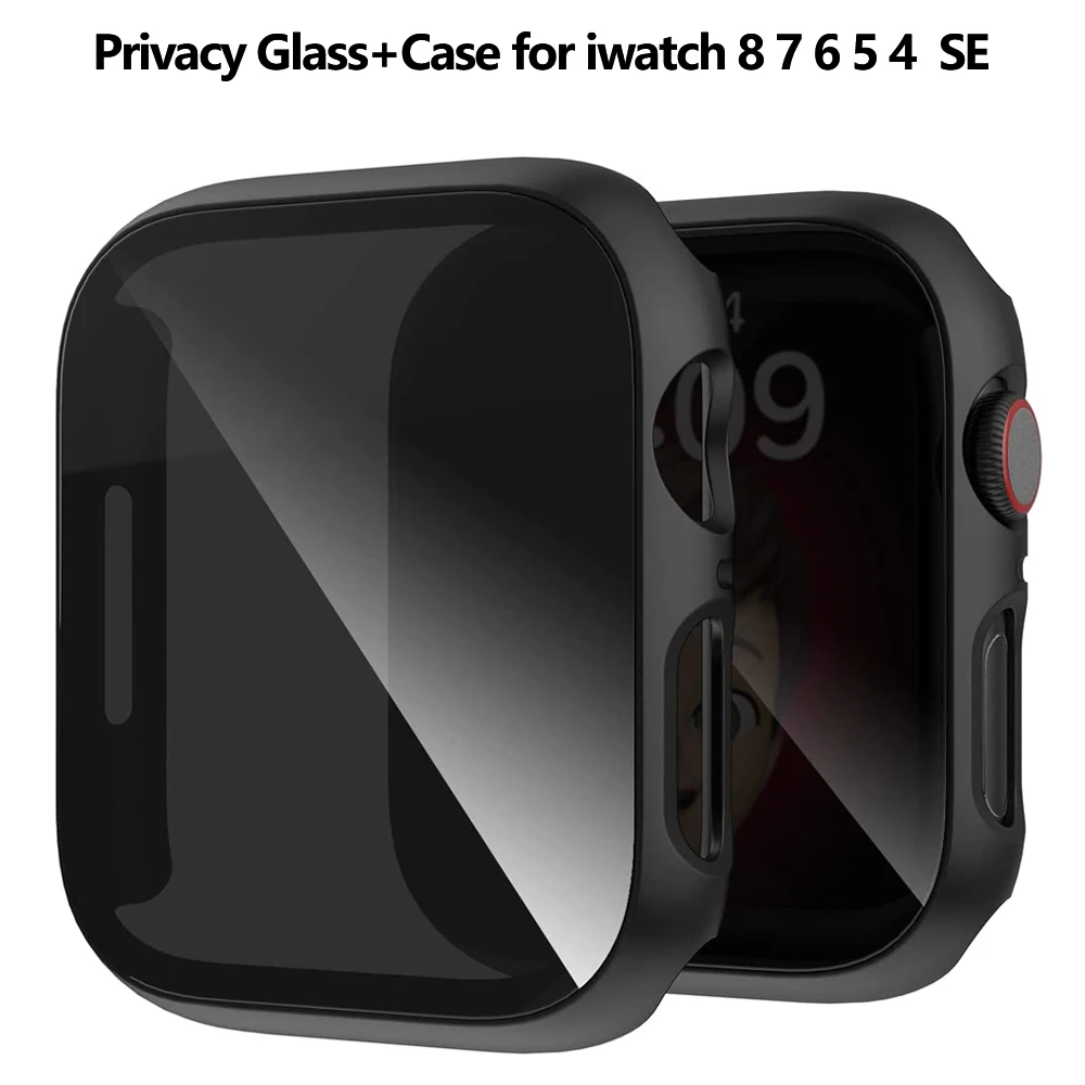Privacy Screen Protector - Kaca privasi + casing untuk Apple