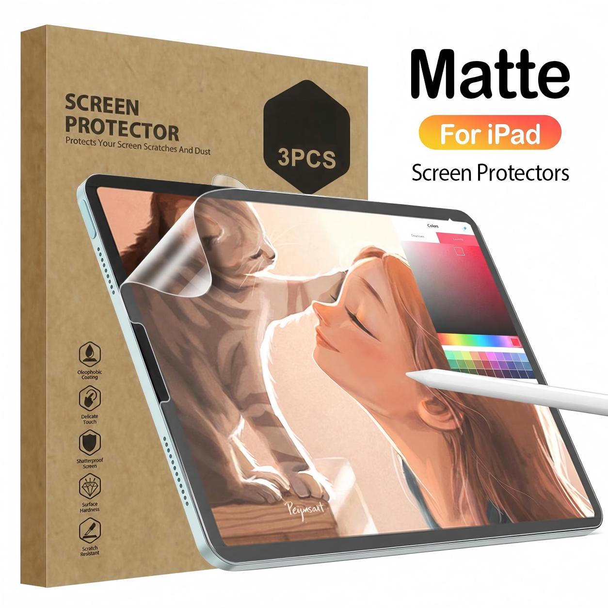 Matte Anti Glare Screen - 3 Buah Pelindung Layar Matte Seperti