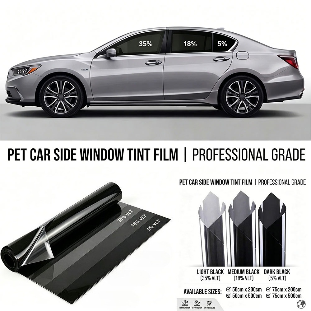 Glass Protector Auto - Film Pelindung Kaca Mobil Anti Panas