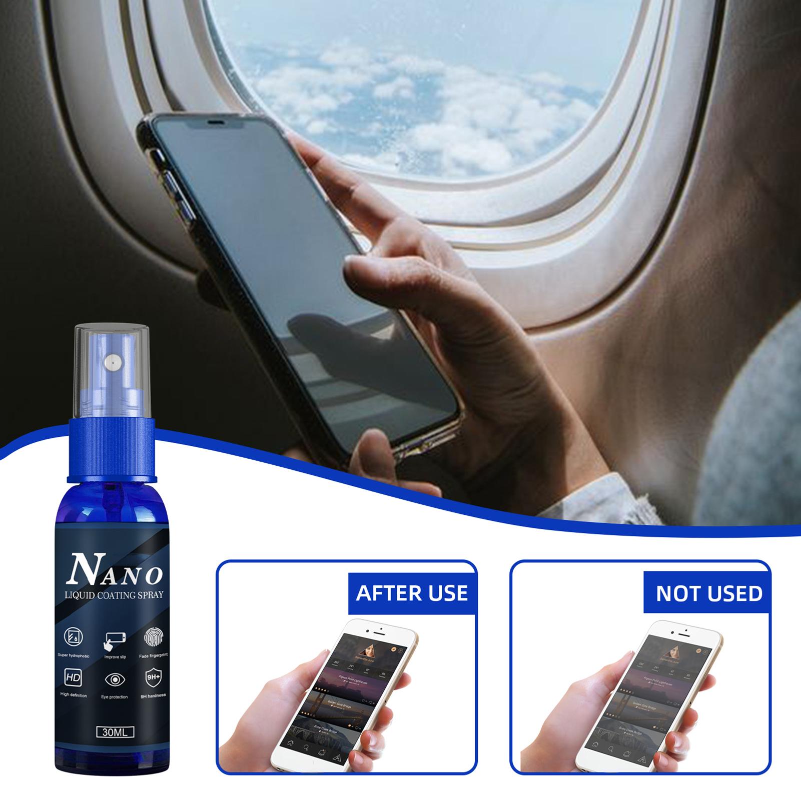 Oleophobic Coating Spray - Semprotan Pelindung Lapisan Anti Gores 30Ml