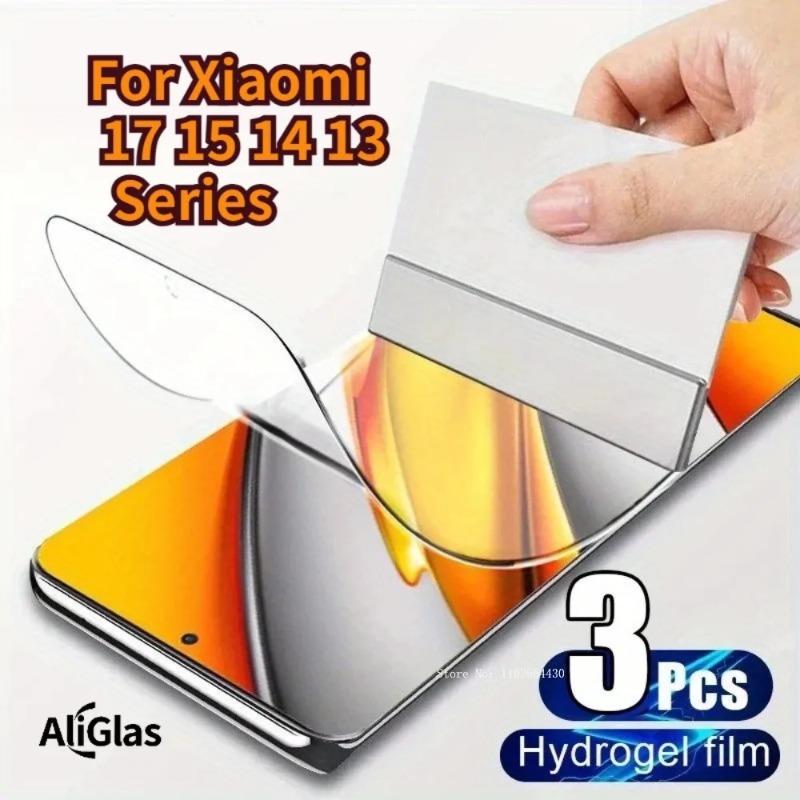 Flexible Tpu Film - 3 Buah Film Hidrogel untuk Xiaomi