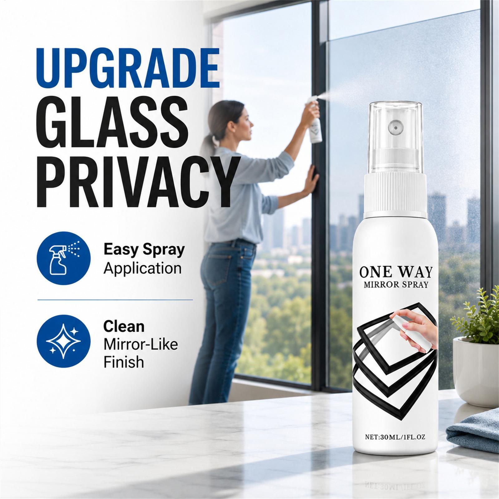 Privacy Screen Protector - Semprotan Jendela Reflektif 30Ml Agen Pelapis