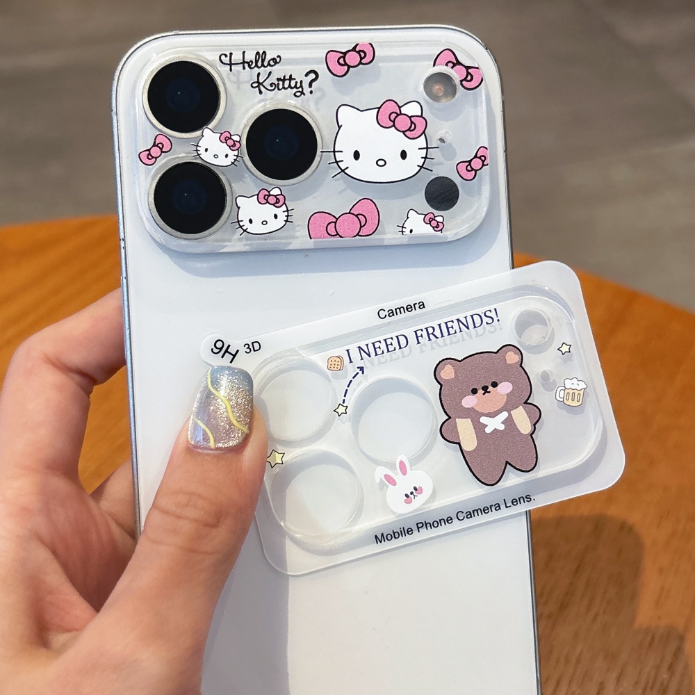 Camera Lens Protector - Pelindung Lensa Kamera Kartun Lucu Untuk