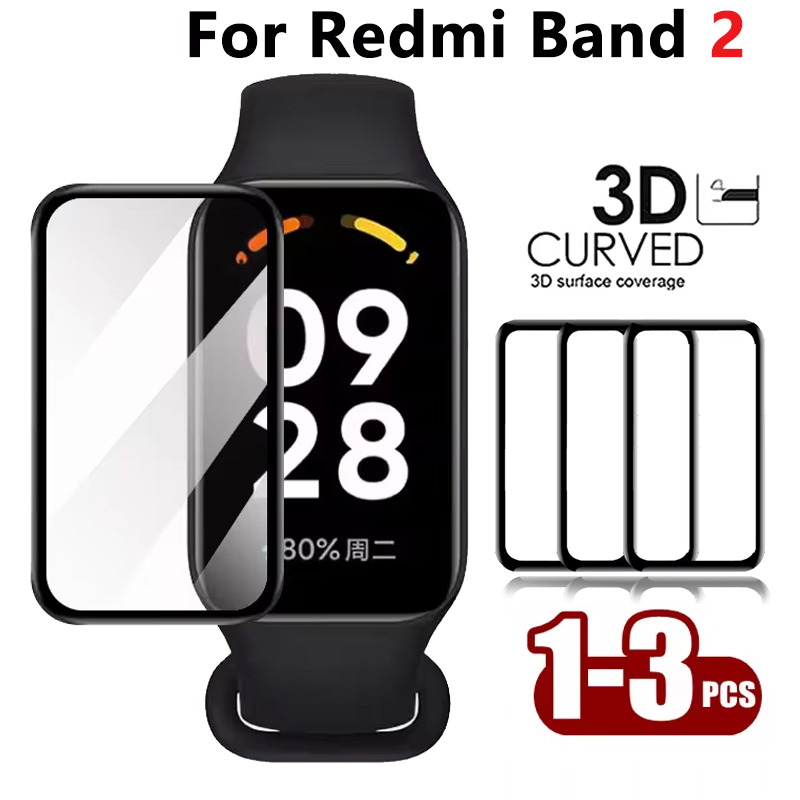 Smartwatch Screen Film - 1-3buah Film komposit 3D untuk Redmi