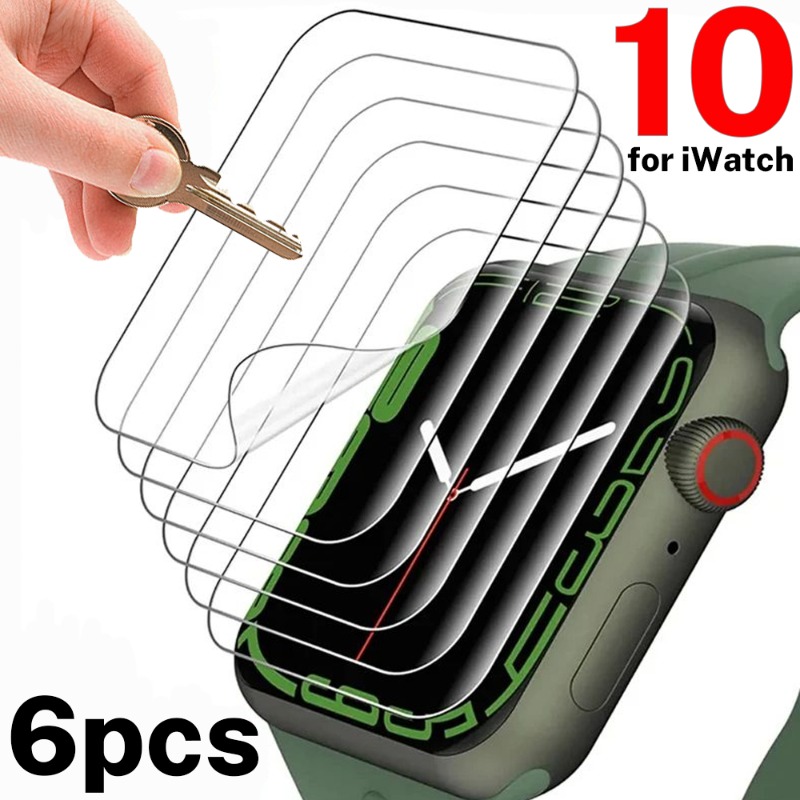 Flexible Tpu Film - Pelindung layar bening HD 6/4/2 buah,