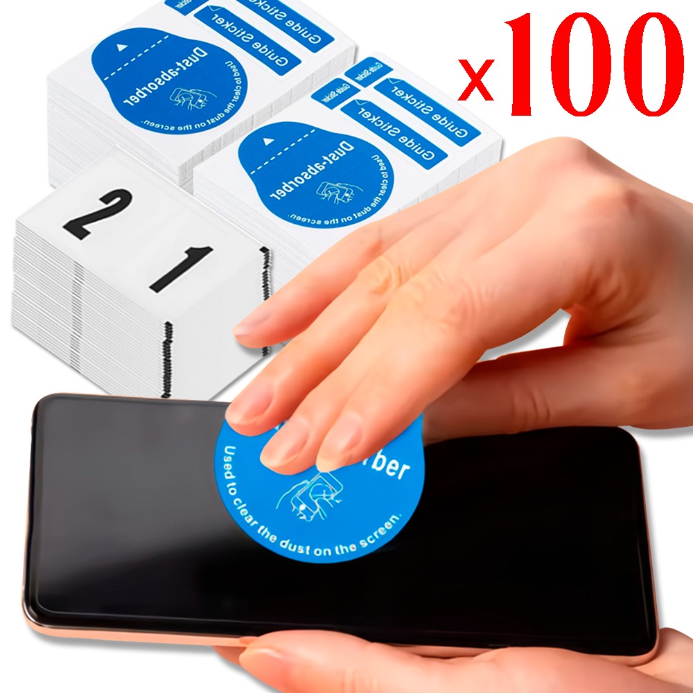 Dust Removal Sticker - 100/1 Buah Alat Pembersih Layar Ponsel
