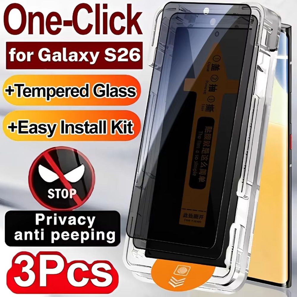 Screen Alignment Tool - 3 Buah Pelindung Layar Pelindung Privasi