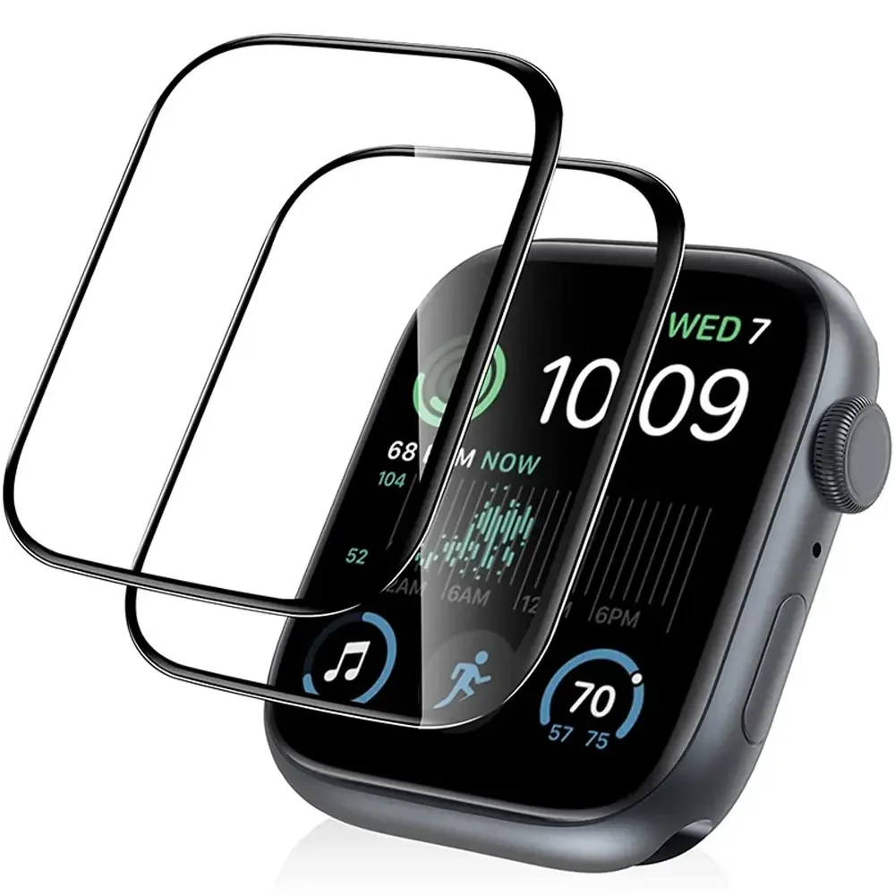 Smartwatch Screen Film - Pelindung layar melengkung penuh untuk Apple