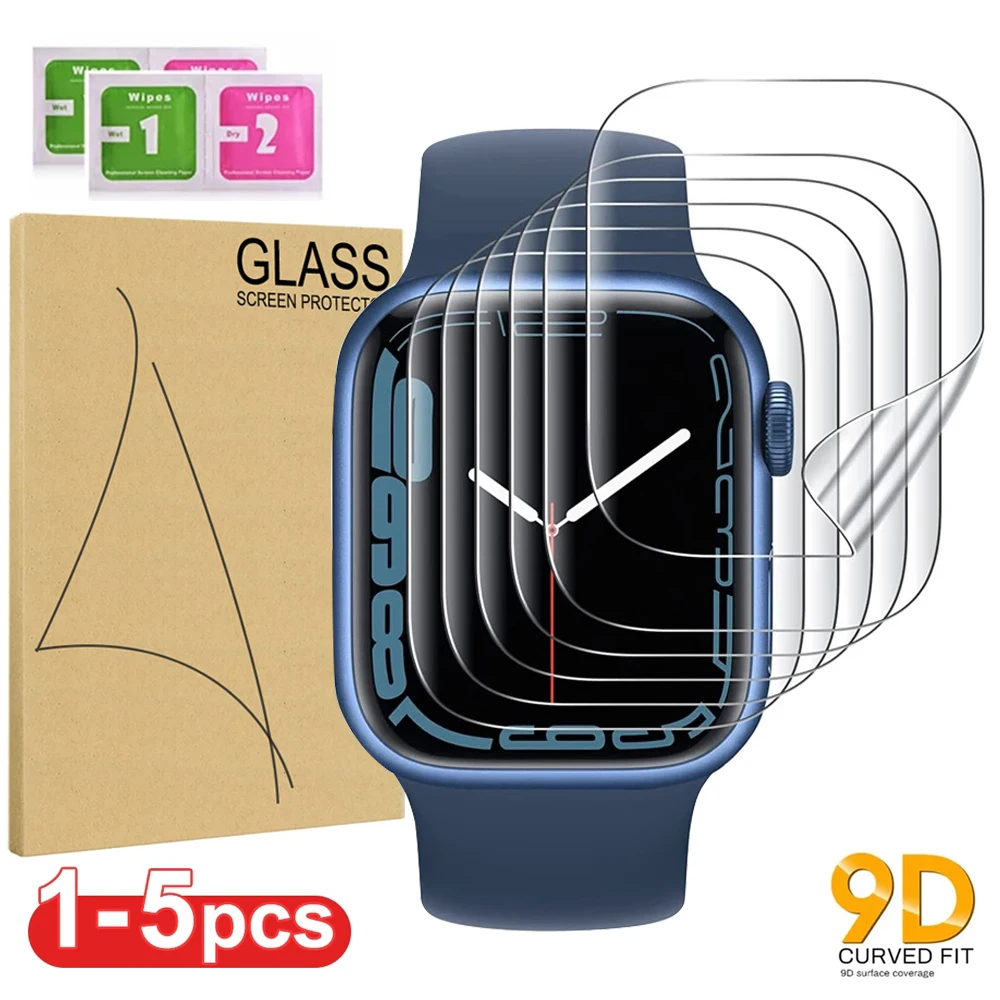 Hydrogel Screen Protector - Pelindung layar untuk jam tangan Apple