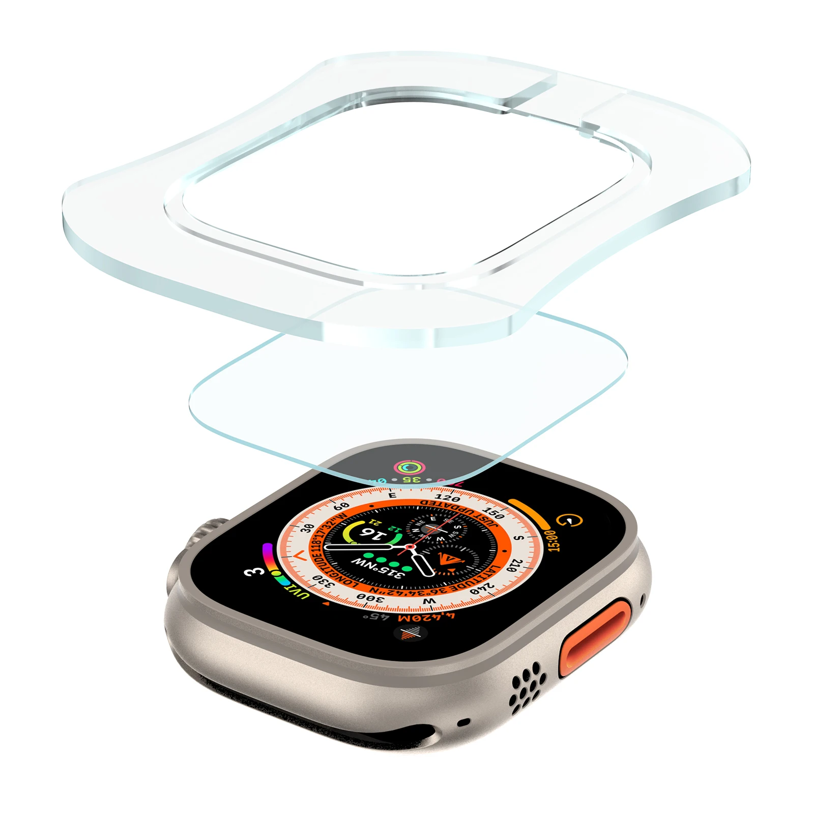 Screen Alignment Tool - Kaca Tempered untuk Jam Tangan Apple