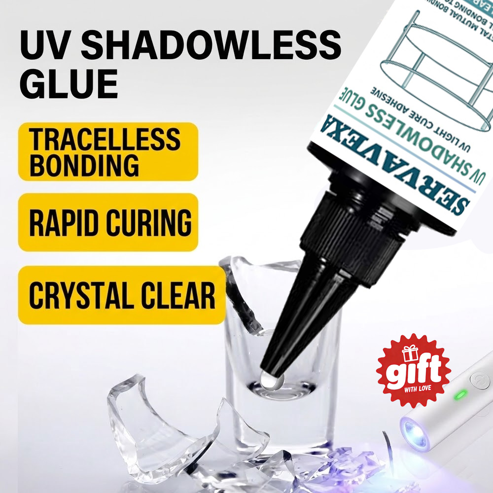 Liquid Uv Glue Kit - SERVAVEXA 110ml Kit Perekat UV Light