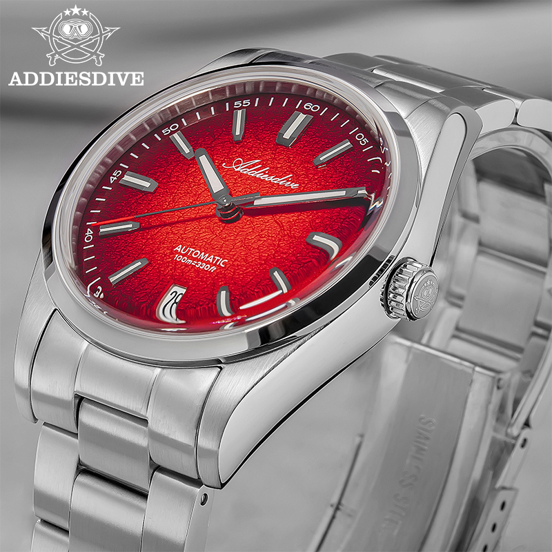 ADDIESDIVE Jam Tangan Pria Bar - Anti Blue Light Film ulasan dan harga