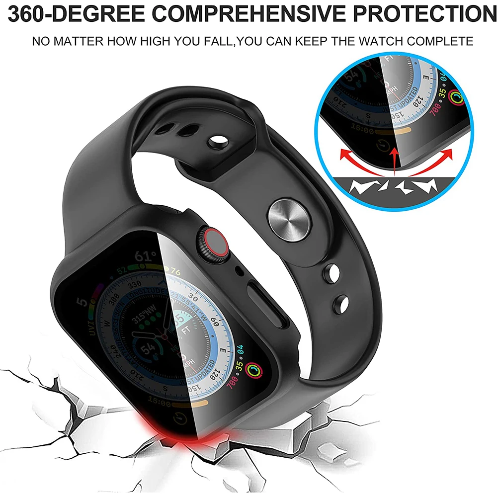 Kaca privasi + casing untuk Ap - Privacy Screen Protector ulasan dan harga