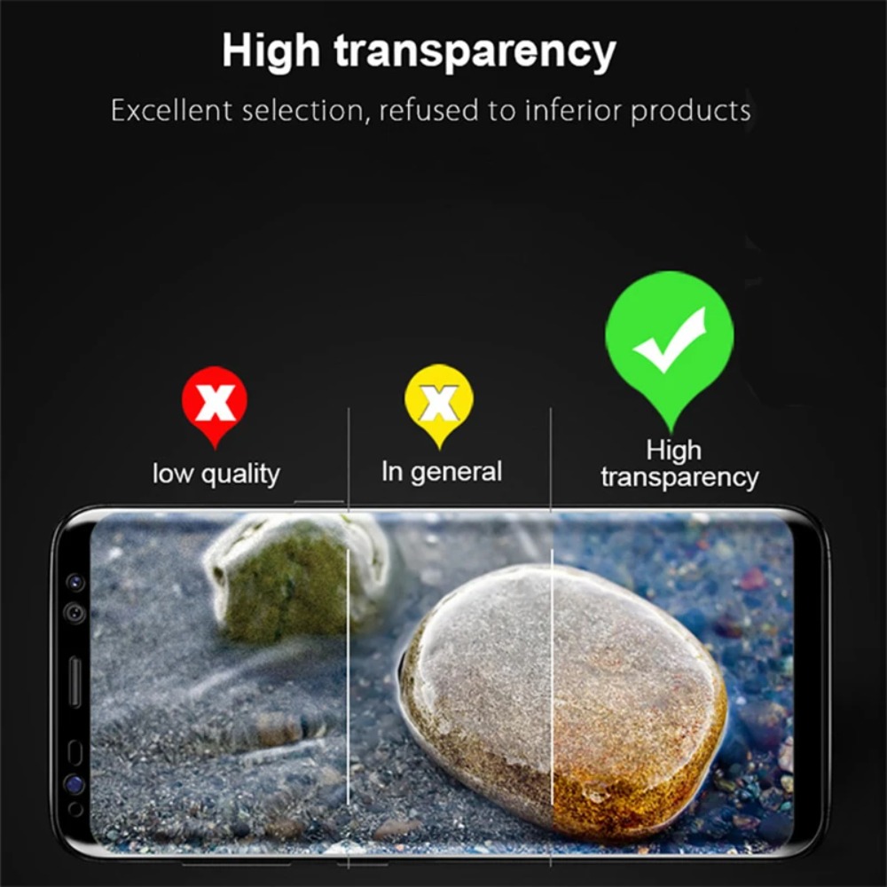 Kaca Tempered Full Cover HD Cu - Curved Edge Screen ulasan dan harga