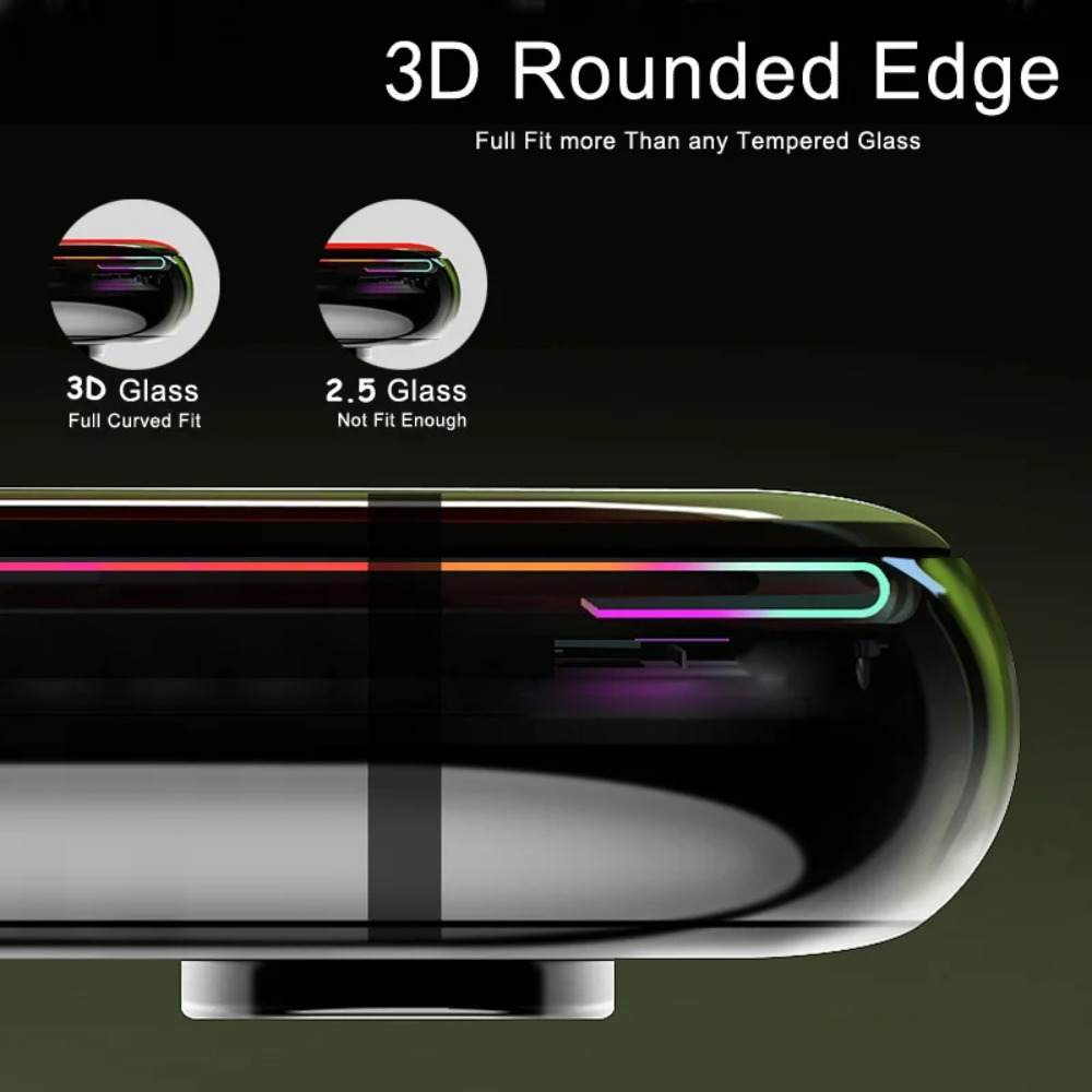 Kaca Tempered Full Cover HD Cu - Curved Edge Screen ulasan dan harga