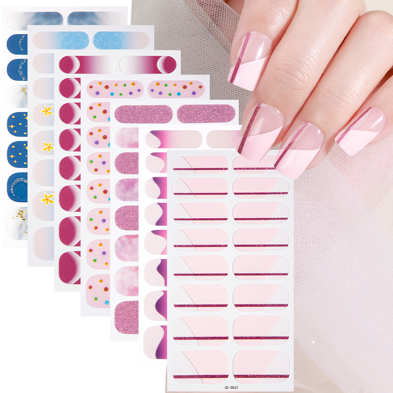16Tips Strip Kutek Marmer Grad - Full Cover Adhesive ulasan dan harga