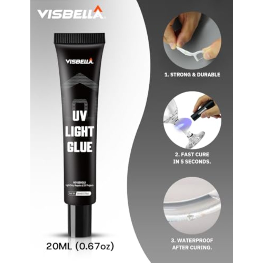 Kit Resin Lem UV dengan Lampu, - Liquid Uv Glue Kit ulasan dan harga