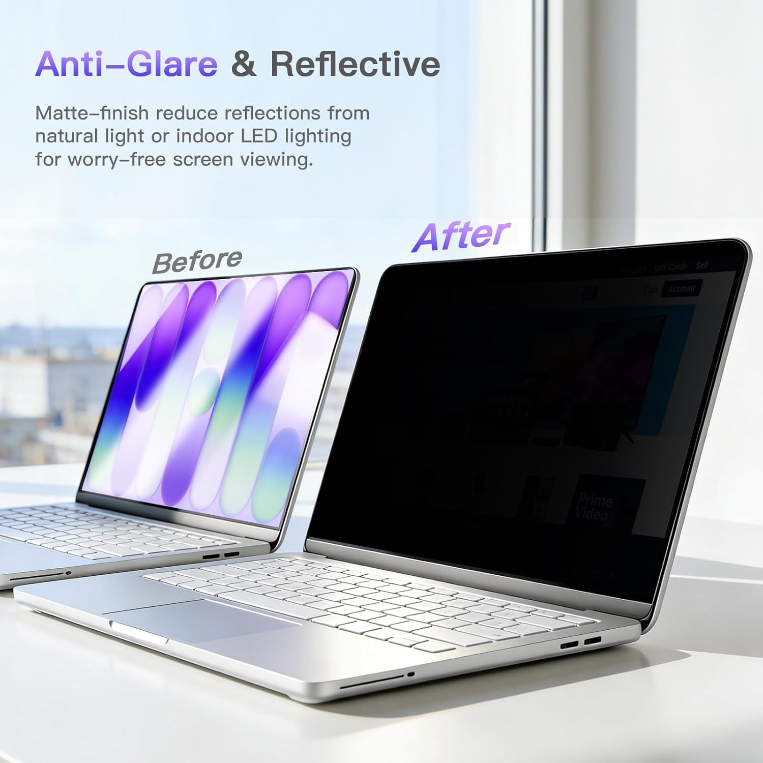 Pelindung Layar Privasi Untuk  - Matte Anti Glare Screen ulasan dan harga