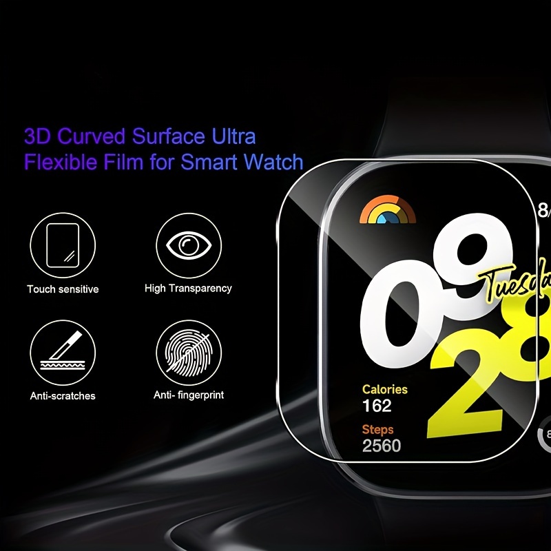 3-5 Buah Kaca Tempered Premium - Smartwatch Screen Film ulasan dan harga
