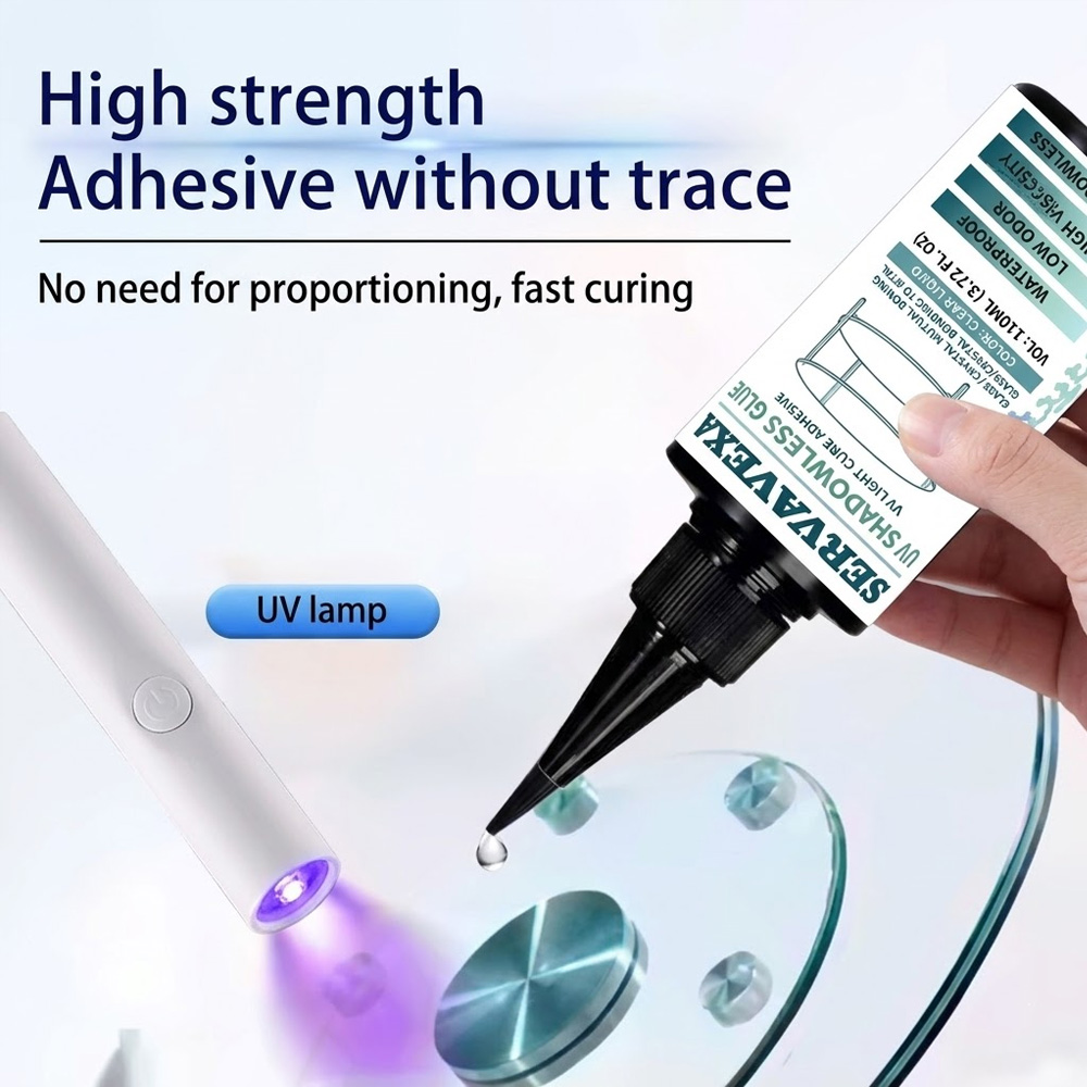 Kit Lem UV Bening 110ml dengan - Liquid Uv Glue Kit ulasan dan harga