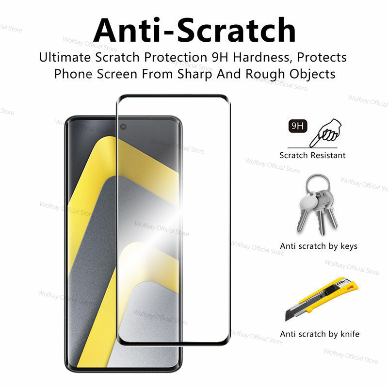 3/2/1 Buah Kaca Tepi Melengkun - Curved Edge Screen ulasan dan harga
