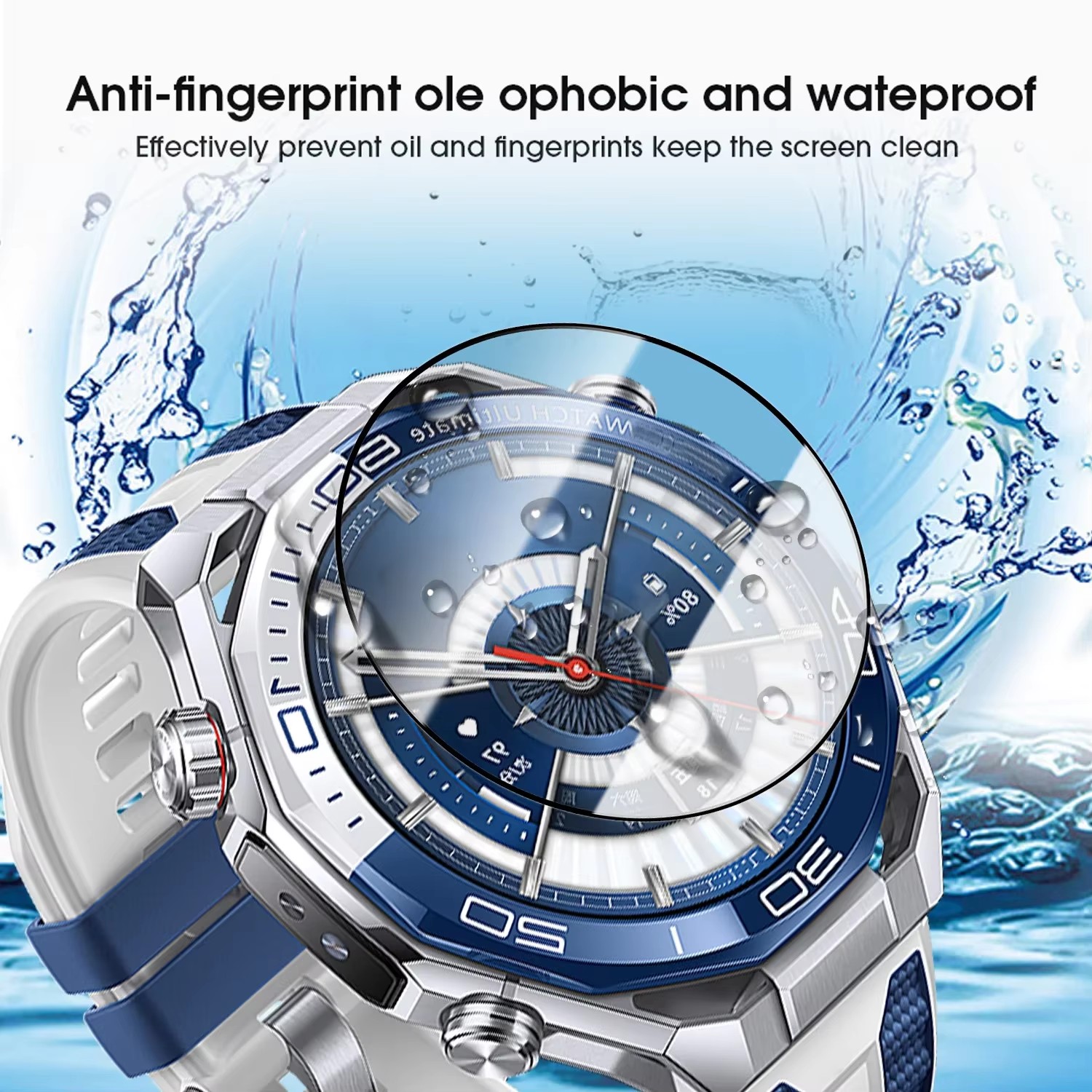 Pelindung Layar untuk Jam Tang - Curved Edge Screen ulasan dan harga