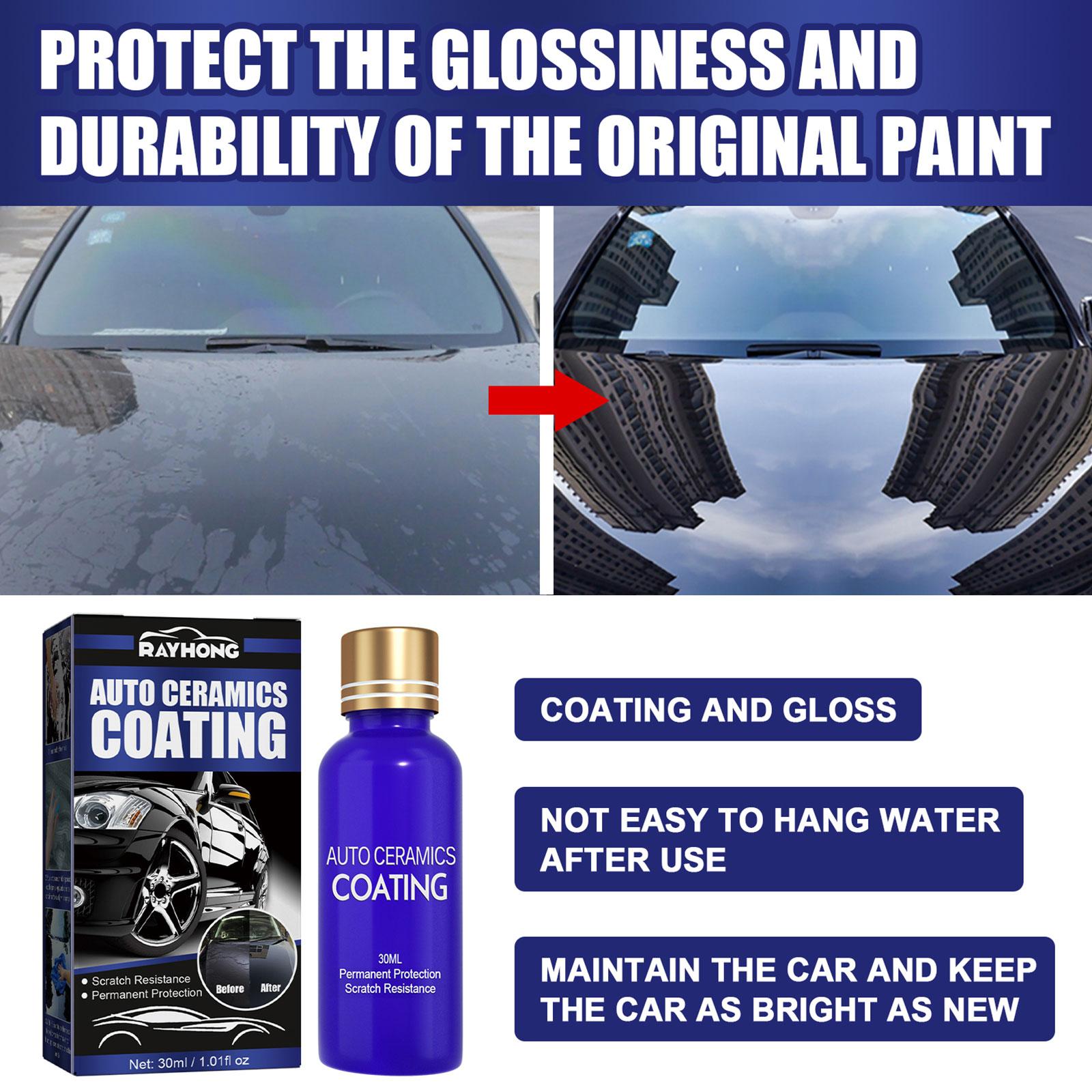30ML 9H Lapisan Keramik Cair M - Nano Liquid Coating ulasan dan harga