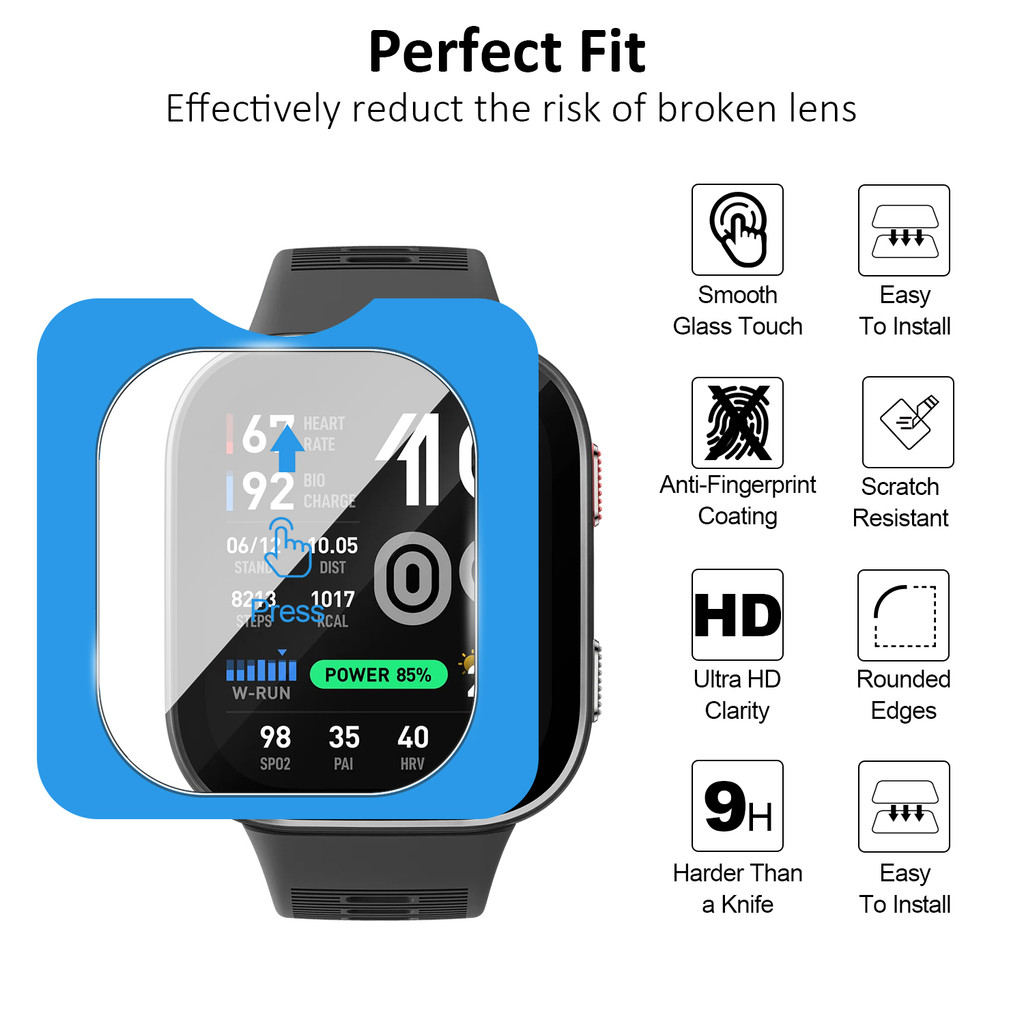 1-5PCS Kaca Tempered HD Jernih - Glass Protector Auto ulasan dan harga