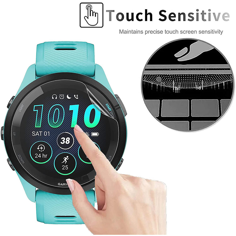 3 Buah Film Pelindung Hidrogel - Smartwatch Screen Film ulasan dan harga