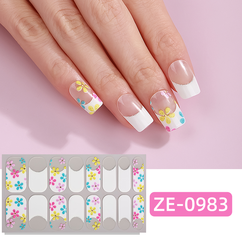 16Tips Strip Kutek Marmer Grad - Full Cover Adhesive ulasan dan harga