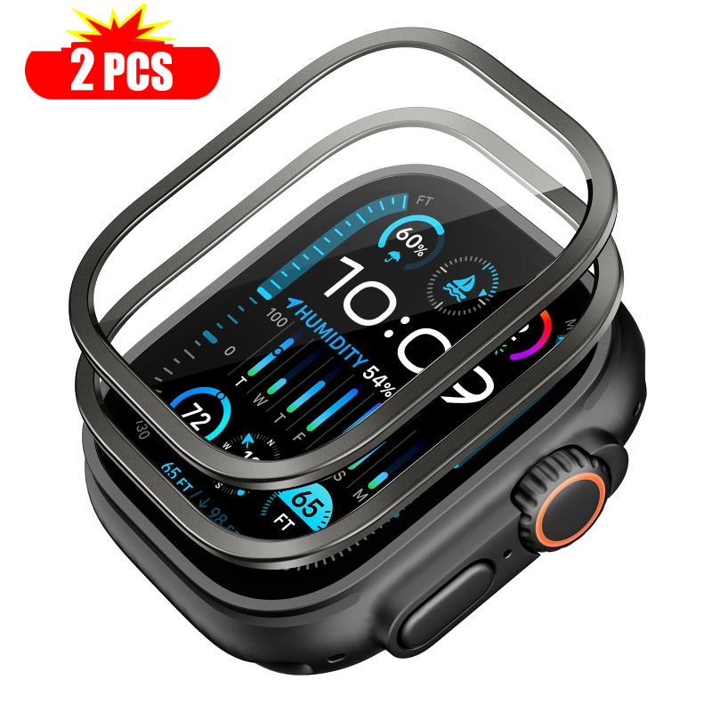 2 Buah Kaca Tempered untuk Jam - Smartwatch Screen Film ulasan dan harga
