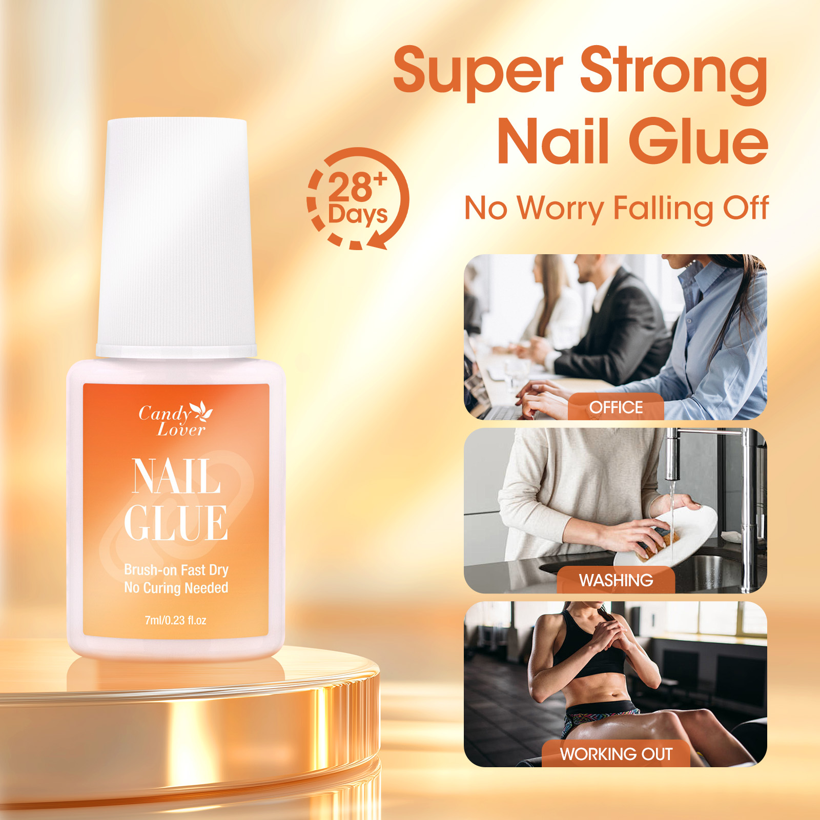 Kit Penghilang Lem Kuku Super  - Liquid Uv Glue Kit ulasan dan harga
