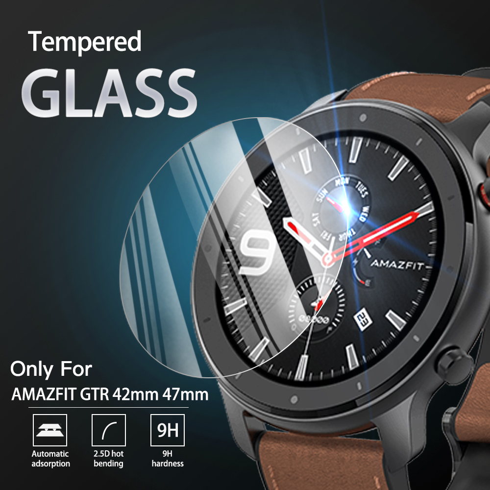 9H kaca Tempered Film untuk Am - Smartwatch Screen Film ulasan dan harga
