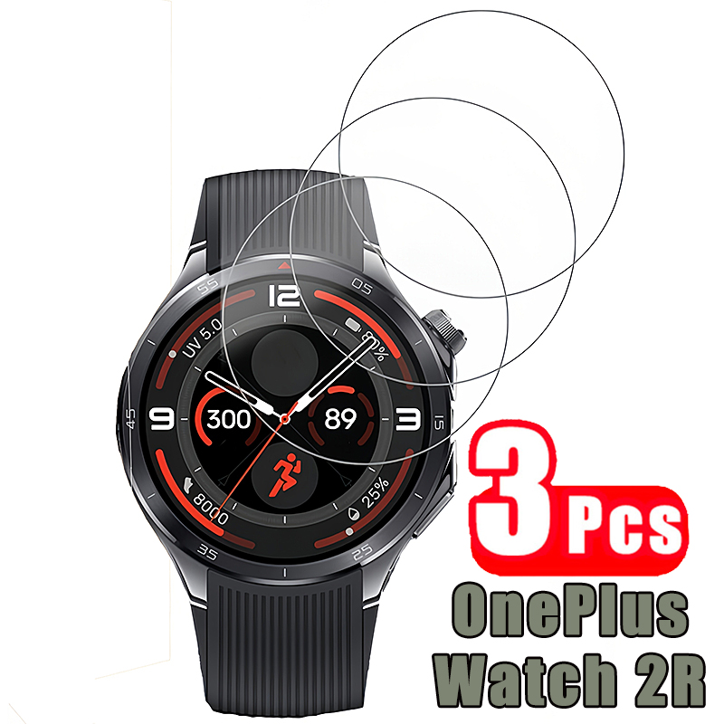 3 Buah Pelindung Layar Kaca Te - Smartwatch Screen Film ulasan dan harga