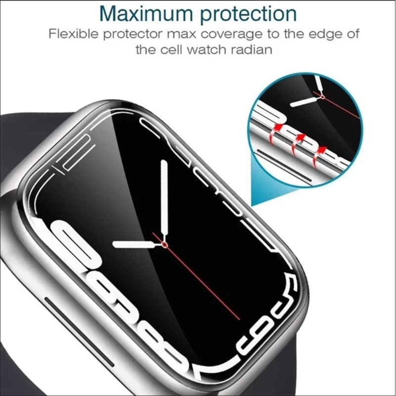 6 Buah Film Pelindung Layar un - Smartwatch Screen Film ulasan dan harga